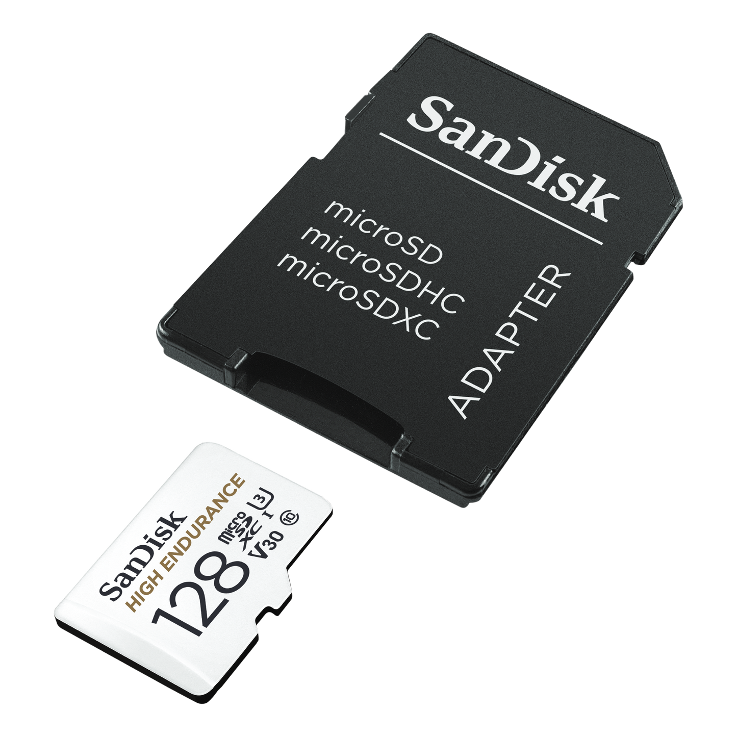 SanDisk High Endurance microSDHC/SDXC 100MB/s Memory Card with Adapter for Dash Cams & Home Security Cameras-Data Storage-futuromic