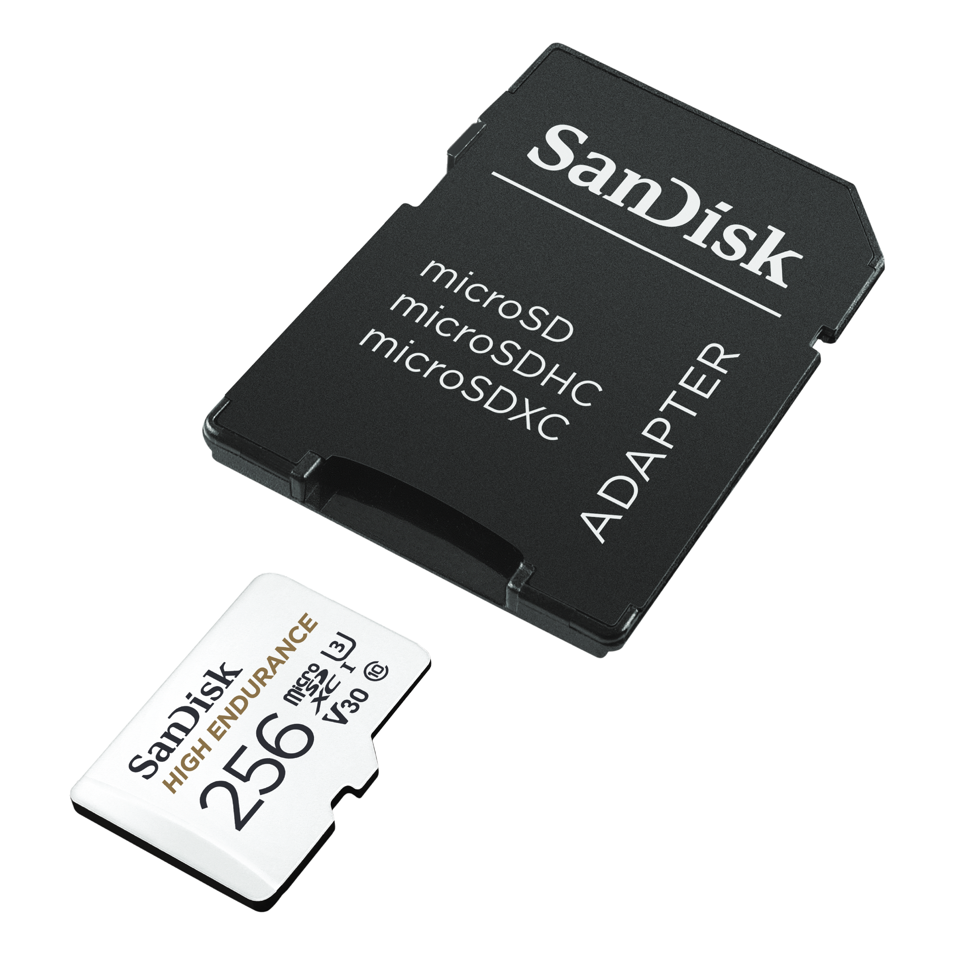 SanDisk High Endurance microSDHC/SDXC 100MB/s Memory Card with Adapter for Dash Cams & Home Security Cameras-Data Storage-futuromic