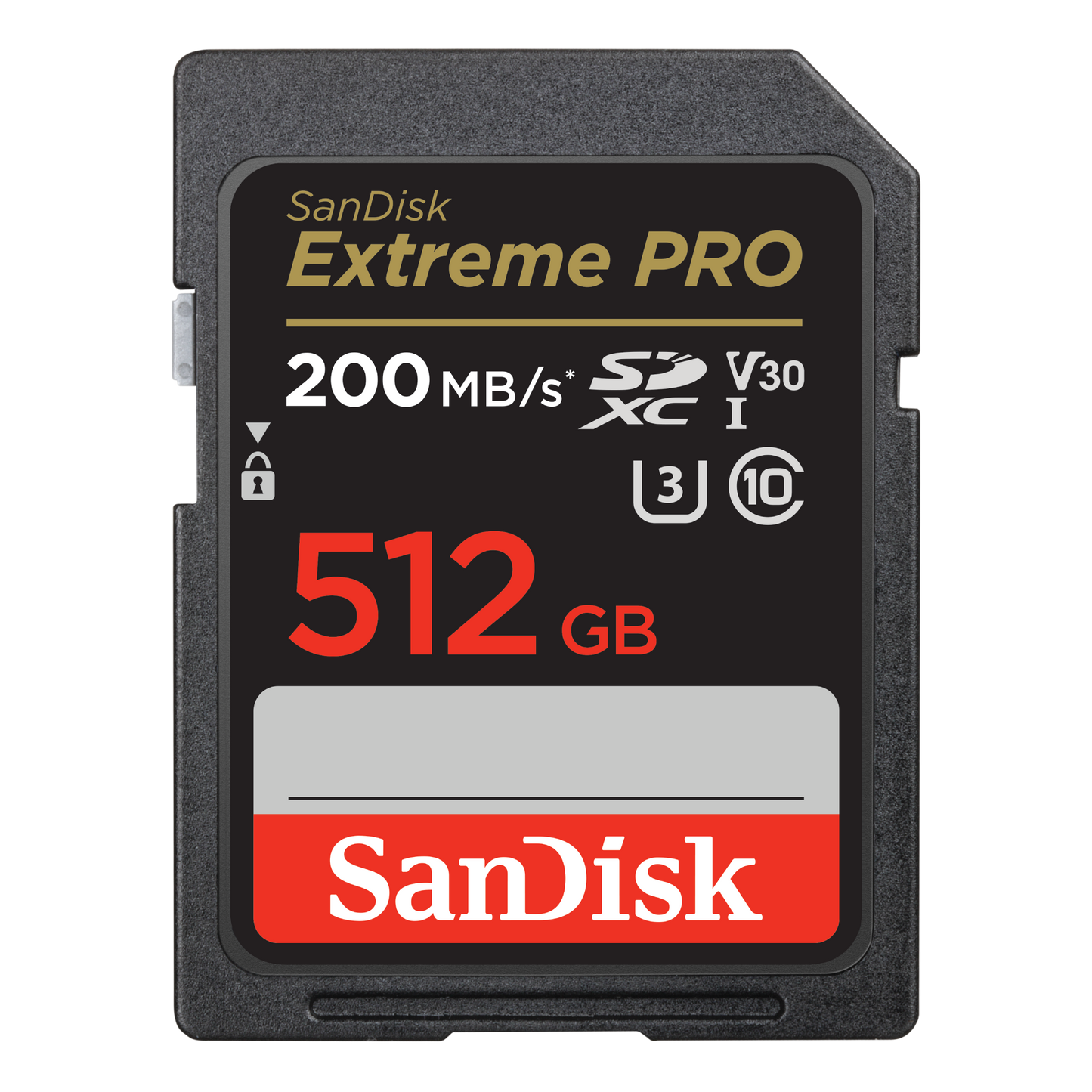 SanDisk Extreme Pro SDHC/SDXC 100MB/s - 200MB/s Class 10 UHS-I U3 V30 4K UHD Memory Card-Data Storage-futuromic