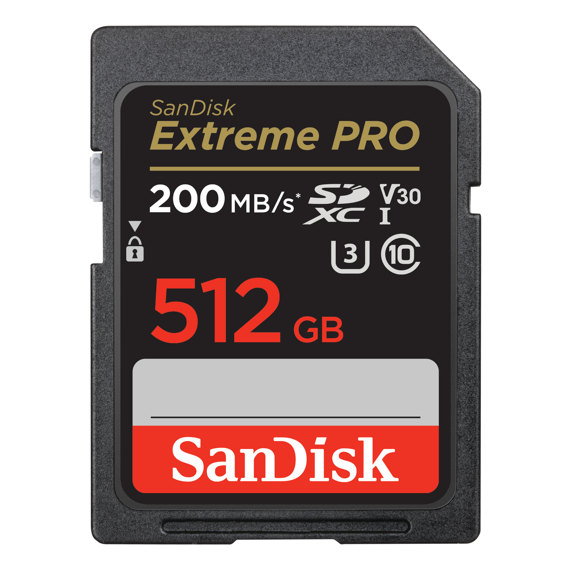 SanDisk Extreme Pro SDHC/SDXC 100MB/s - 200MB/s Class 10 UHS-I U3 V30 4K UHD Memory Card-Data Storage-futuromic