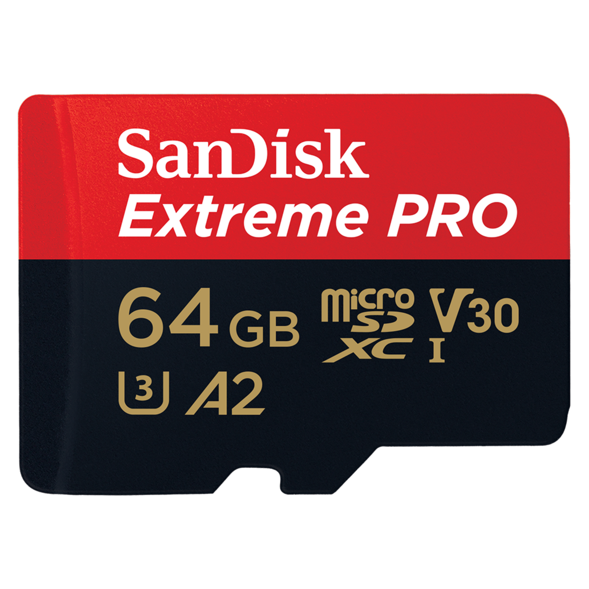 Sandisk Extreme PRO UHS-I Classe 10 U3 V30 200 Mo/s UHD 4k // Carte mémoire  SDXC 64Gb à prix pas cher