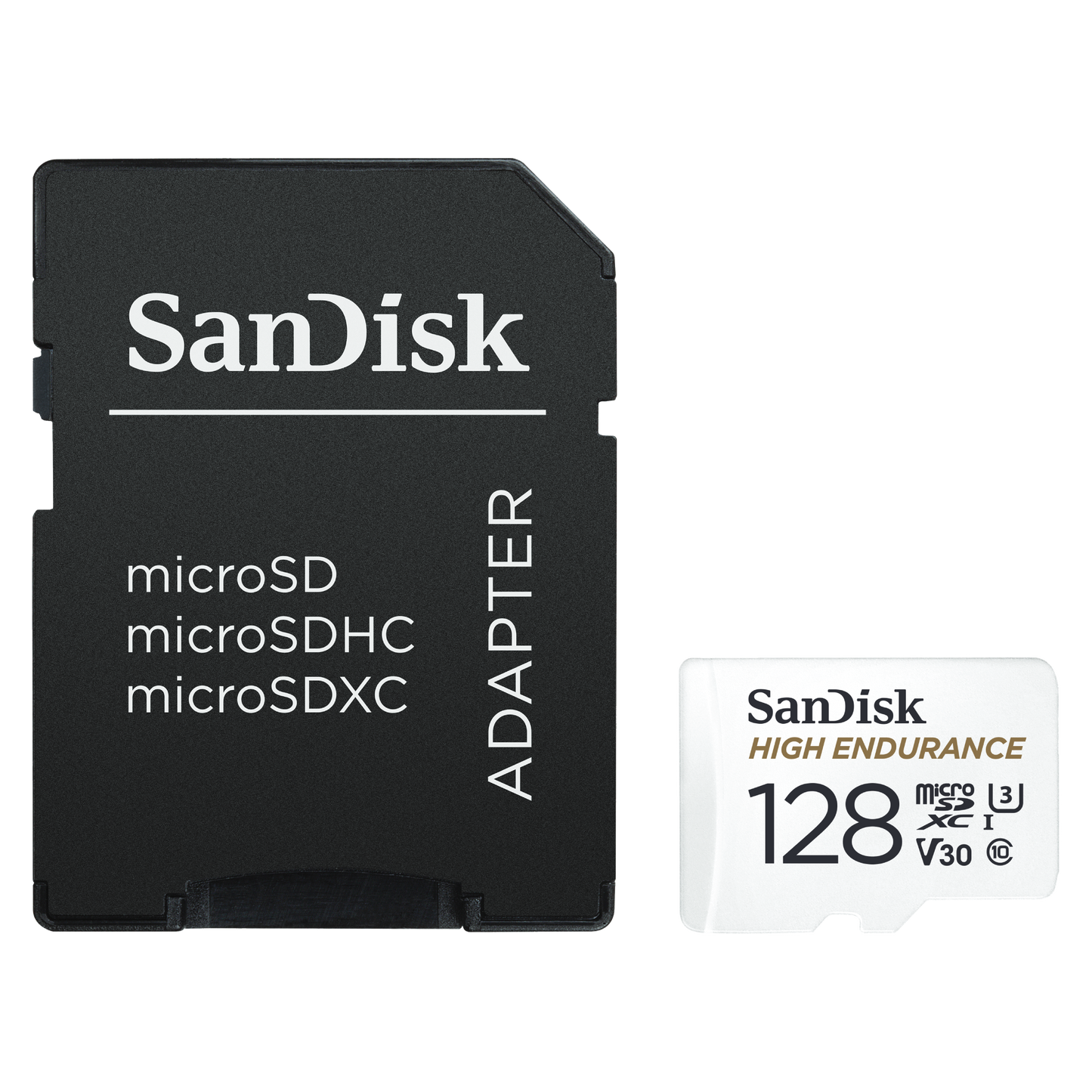 SanDisk High Endurance microSDHC/SDXC 100MB/s Memory Card with Adapter for Dash Cams & Home Security Cameras-Data Storage-futuromic