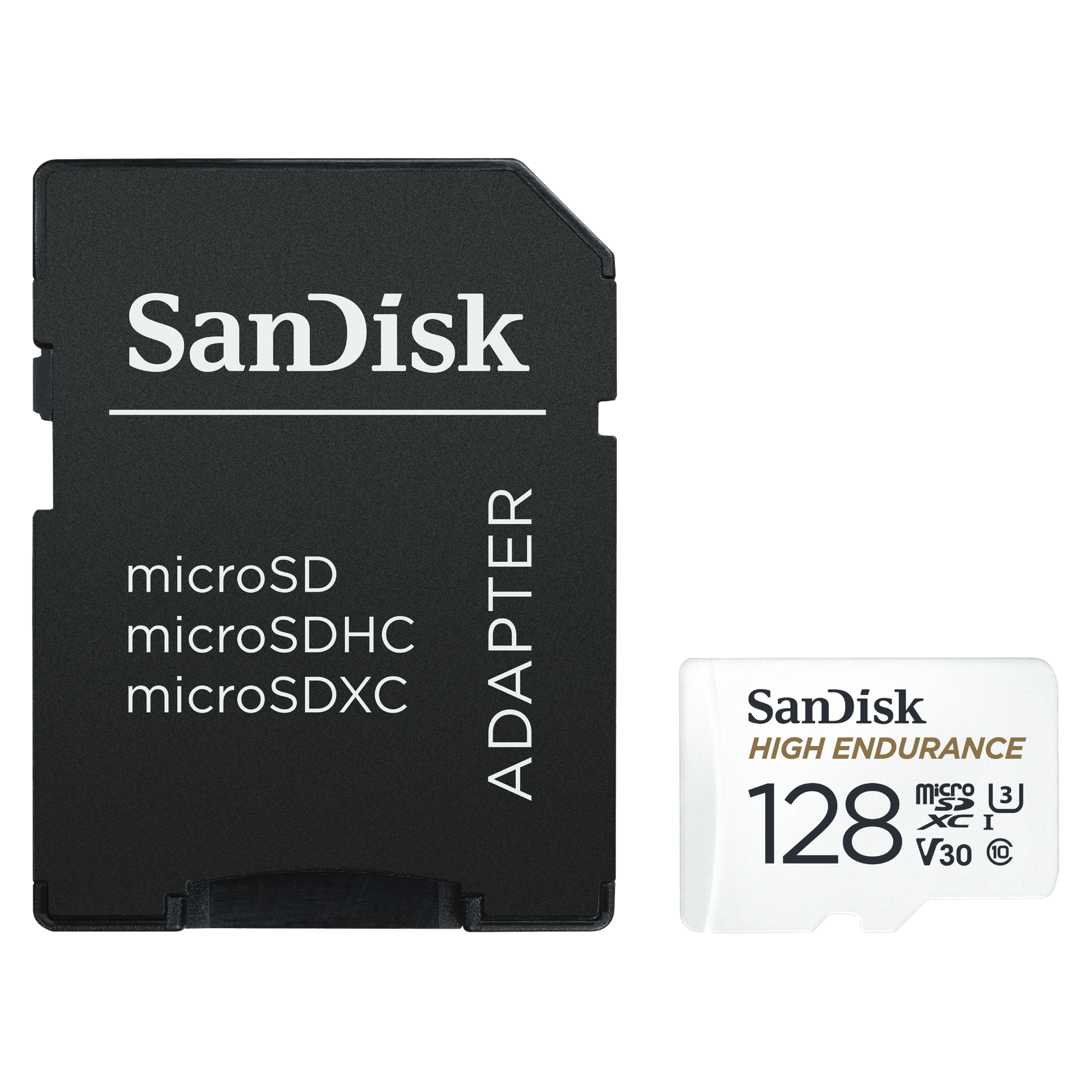 SanDisk High Endurance microSDHC/SDXC 100MB/s Memory Card with Adapter for Dash Cams & Home Security Cameras-Data Storage-futuromic