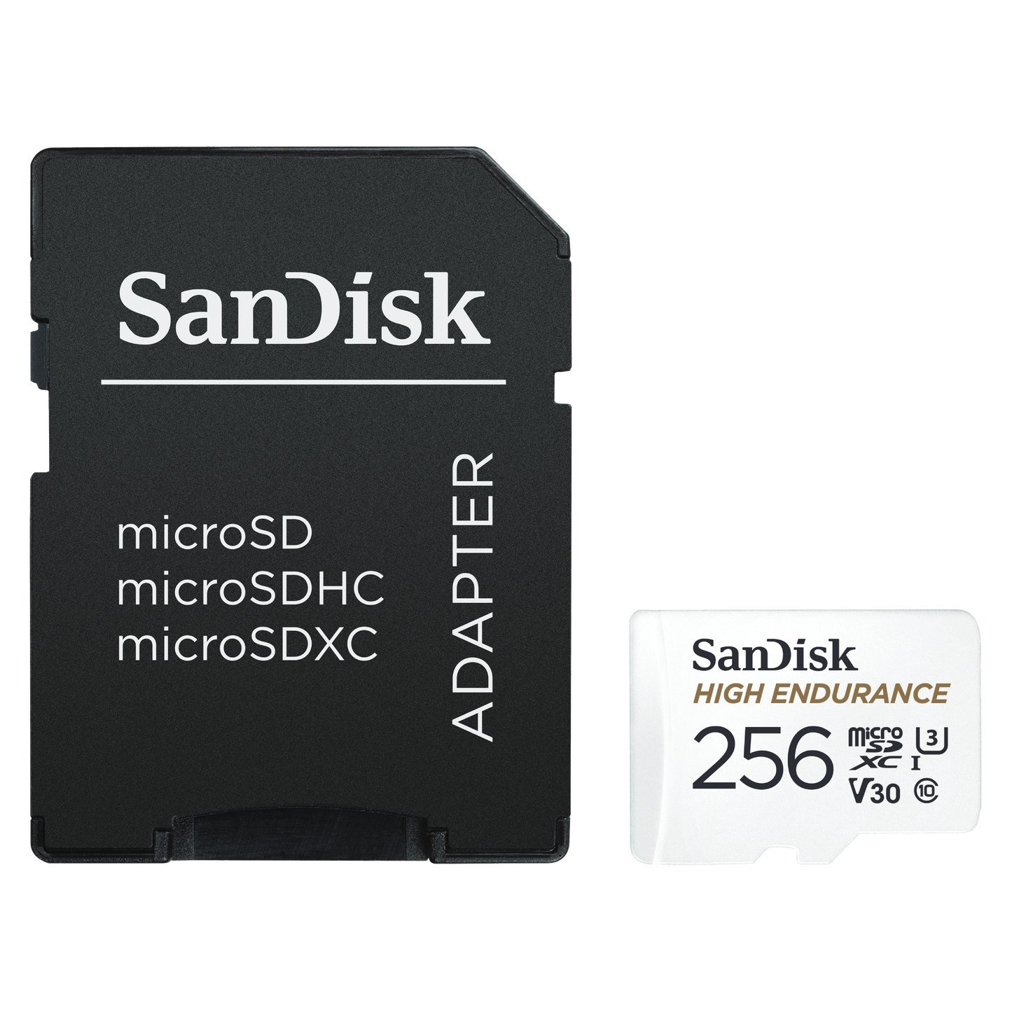 SanDisk High Endurance microSDHC/SDXC 100MB/s Memory Card with Adapter for Dash Cams & Home Security Cameras-Data Storage-futuromic