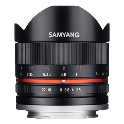Samyang 8mm F2.8 UMC Fish-eye II-Camera Lenses-futuromic