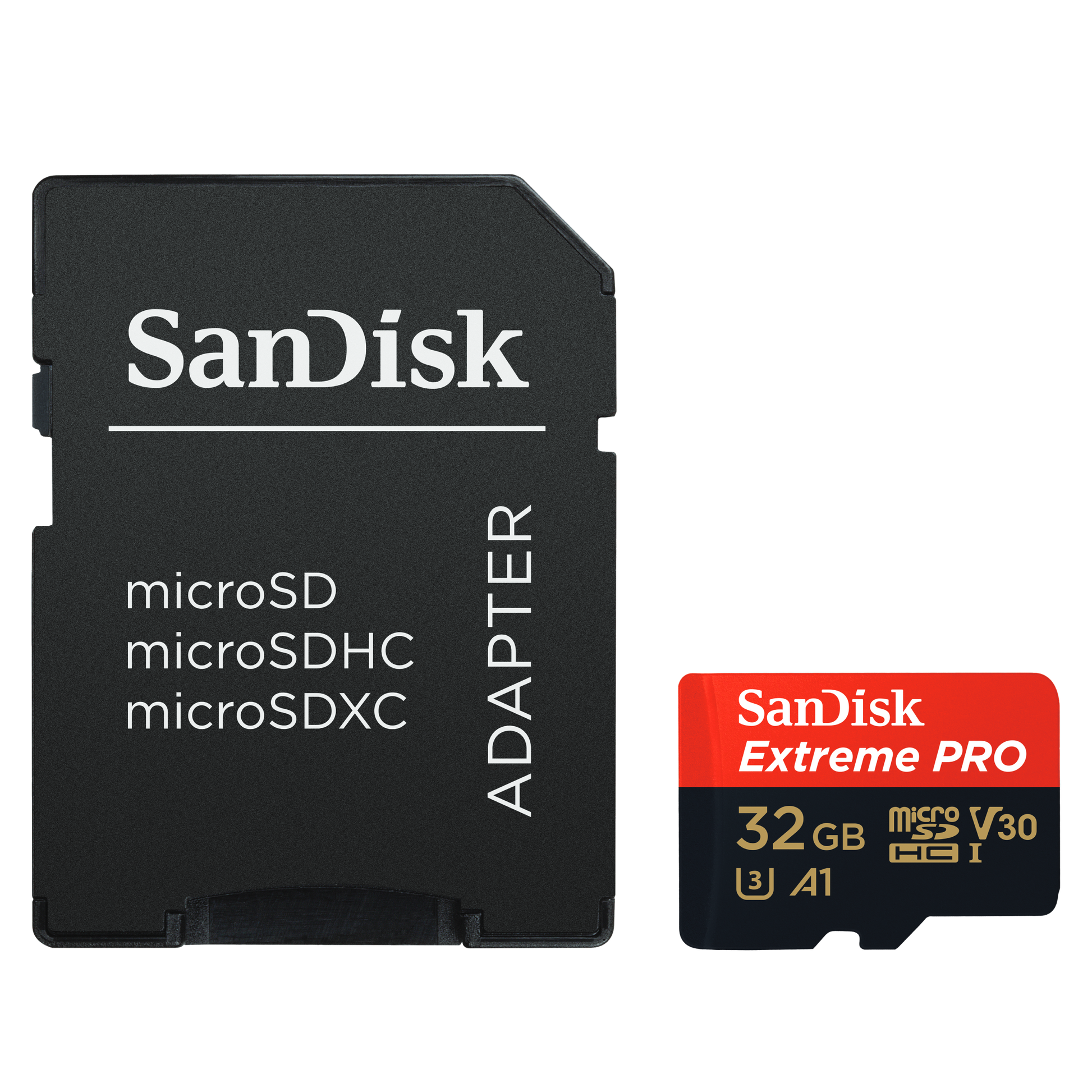 SanDisk Extreme Pro microSDHC/SDXC 100MB/s - 200MB/s Class 10 A1/A2 UHS-I V30 U3 4K UHD Memory Card-Data Storage-futuromic