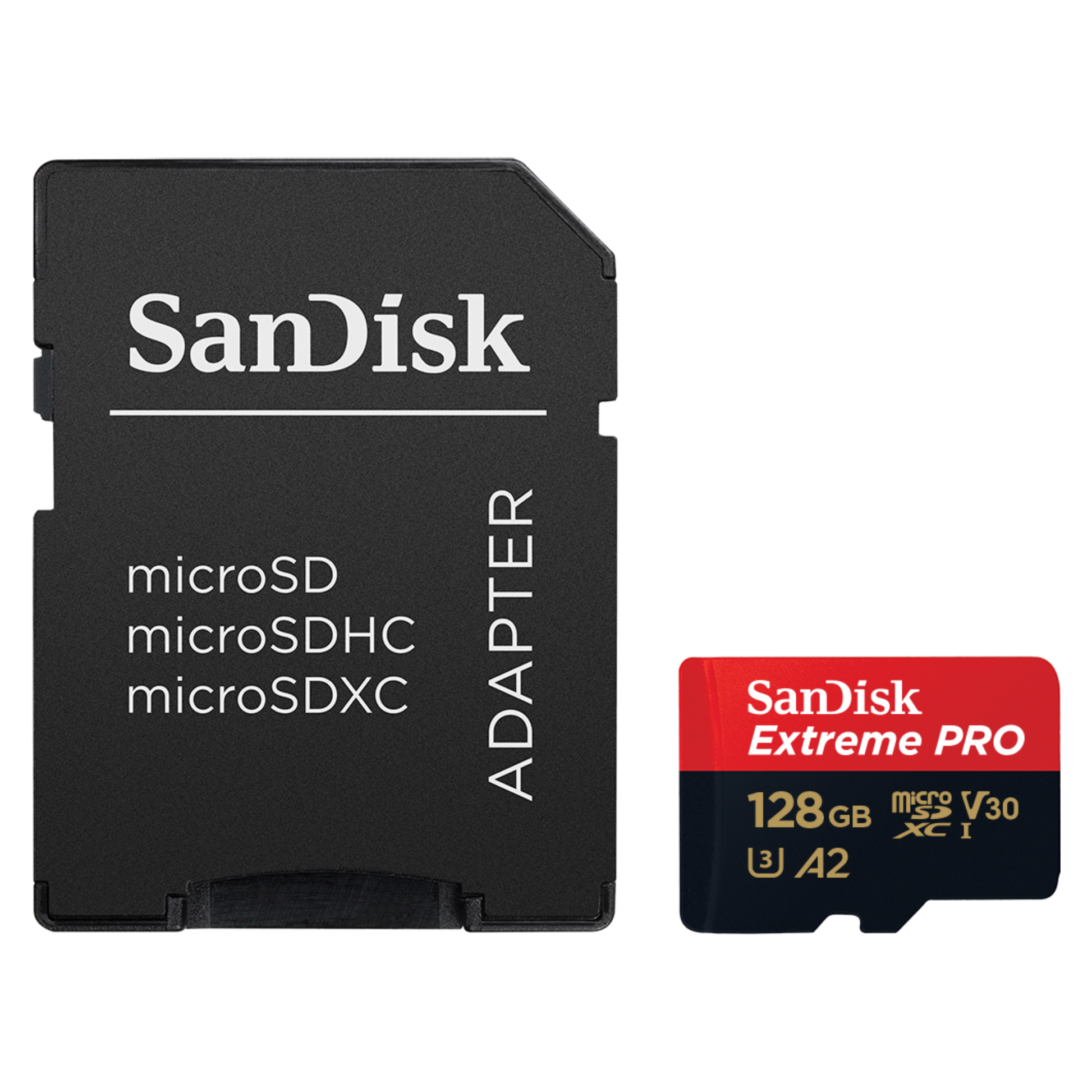 SanDisk Extreme Pro microSDHC/SDXC 100MB/s - 200MB/s Class 10 A1/A2 UHS-I V30 U3 4K UHD Memory Card-Data Storage-futuromic