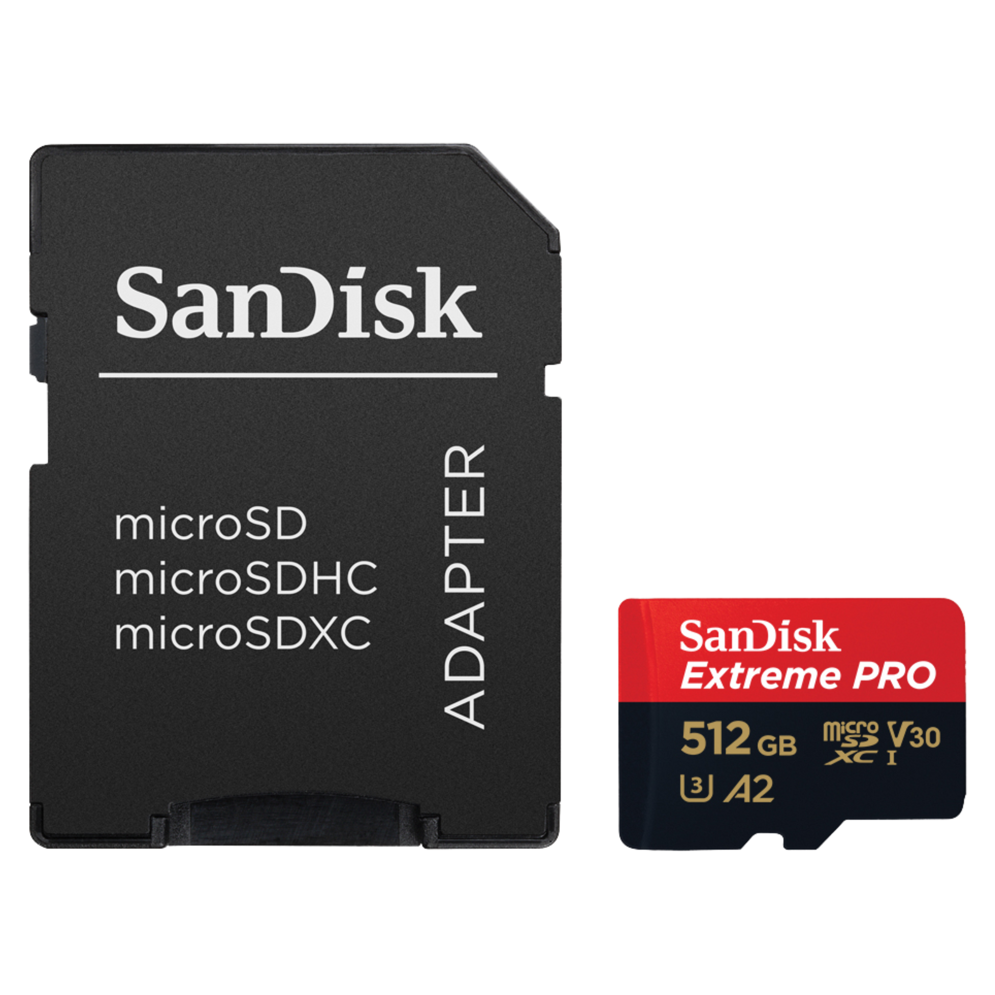 SanDisk Extreme Pro microSDHC/SDXC 100MB/s - 200MB/s Class 10 A1/A2 UHS-I V30 U3 4K UHD Memory Card-Data Storage-futuromic