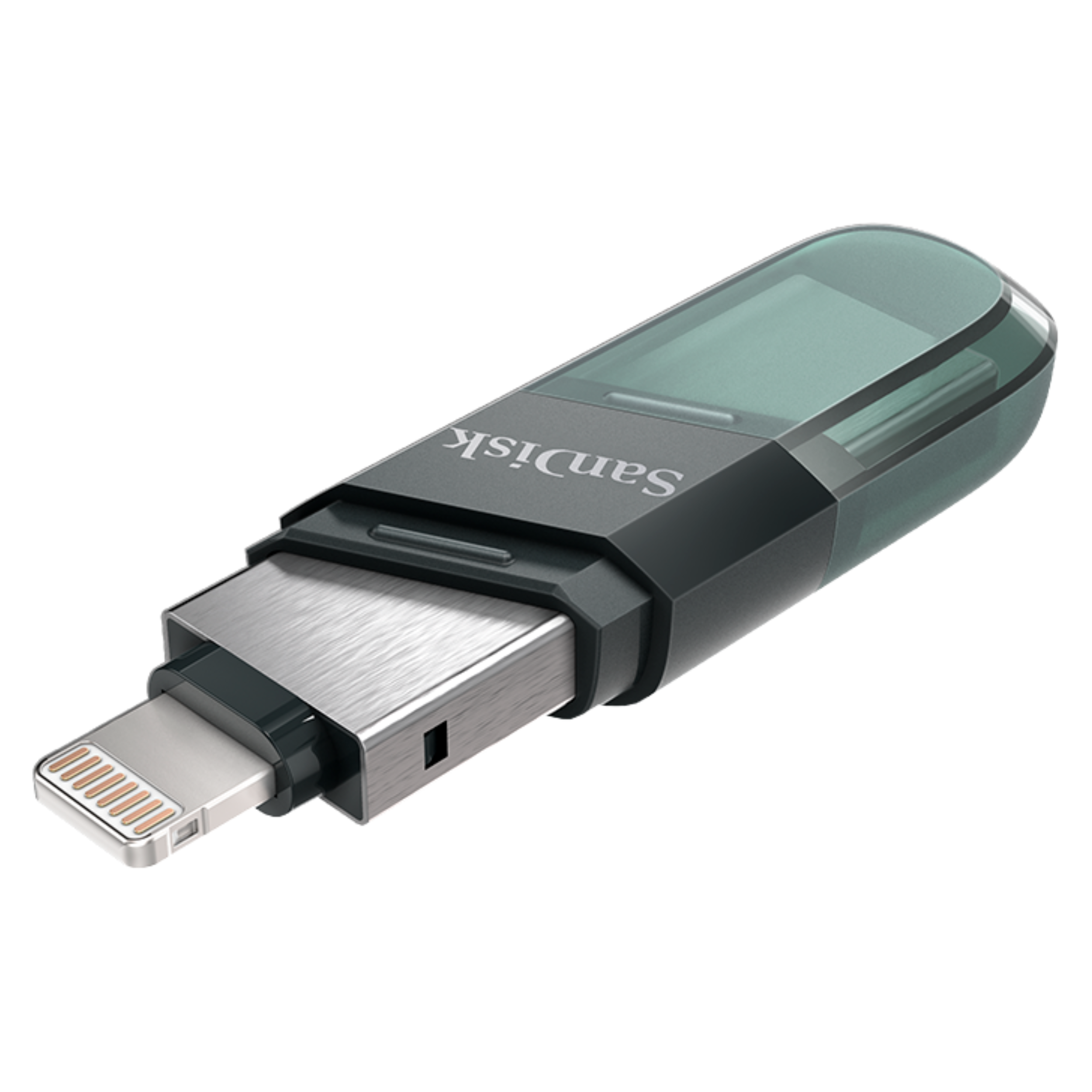 SanDisk iXpand Flash Drive Flip for iPhone (Lightning/USB Flash Drive)-Data Storage-futuromic