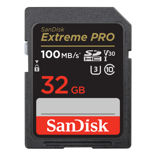 SanDisk Extreme Pro SDHC/SDXC 100MB/s - 200MB/s Class 10 UHS-I U3 V30 4K UHD Memory Card-Data Storage-futuromic