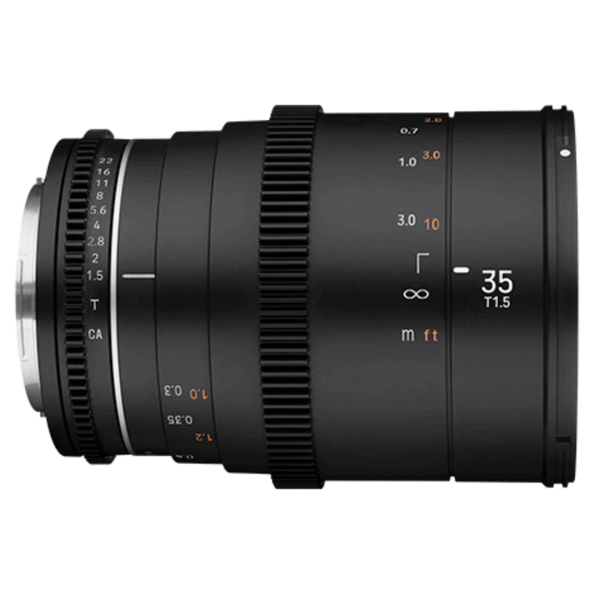 Samyang 35mm VDSLR T1.5 MKII Lens-Camera Lenses-futuromic