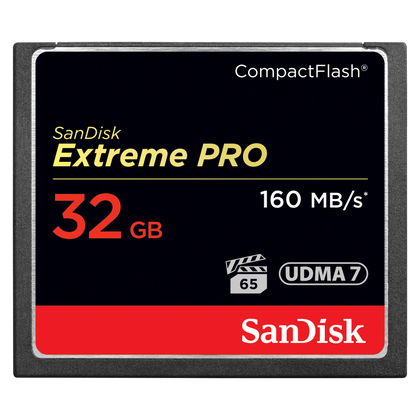 SanDisk Extreme PRO Compact Flash 160mb/s Memory Card-Data Storage-futuromic