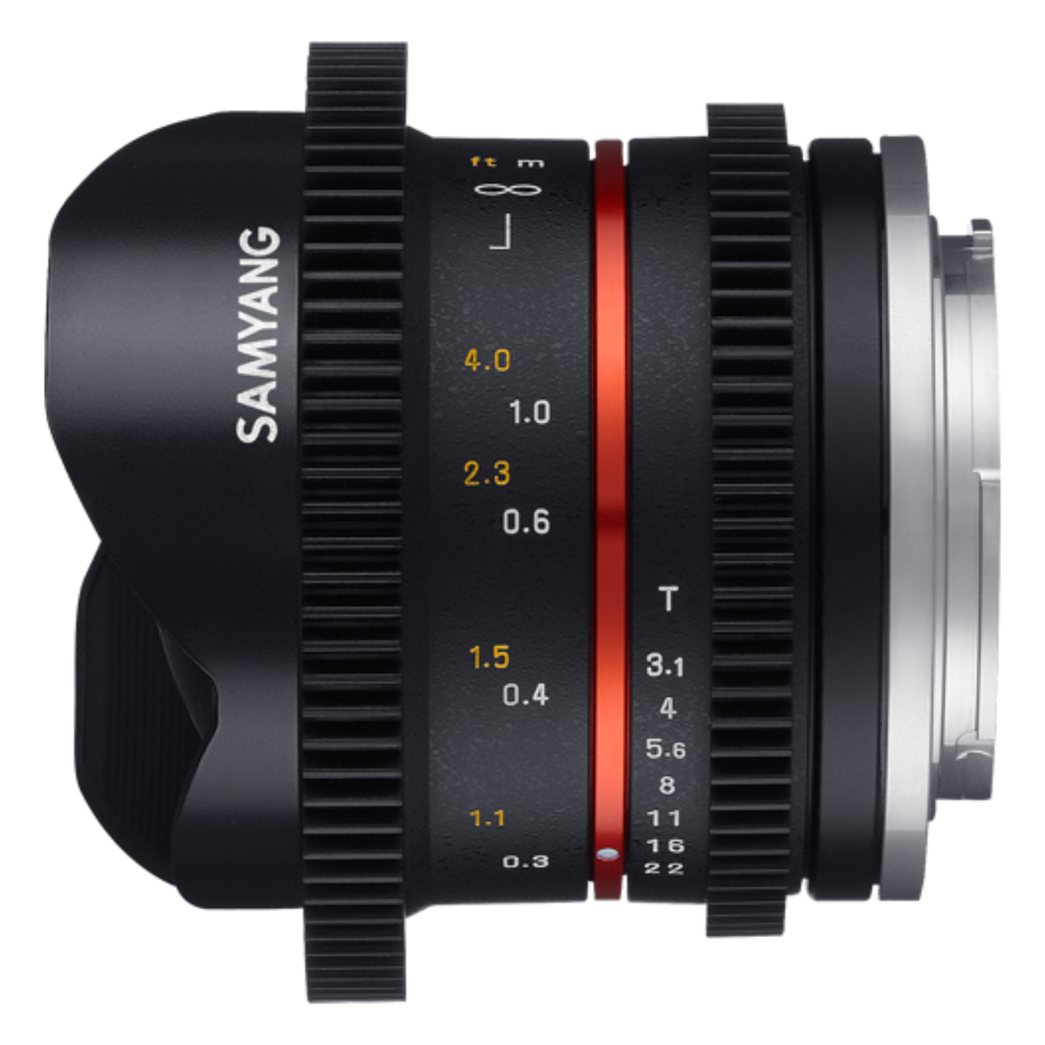Samyang 8mm T3.1 Cine UMC FISH-EYE II-Camera Lenses-futuromic