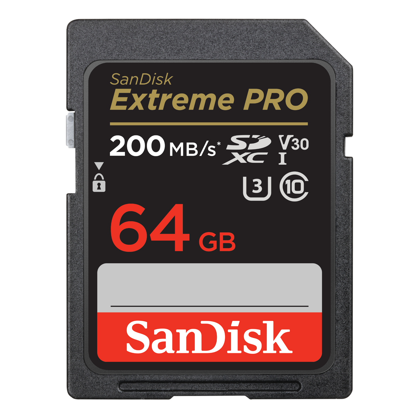 SanDisk Extreme Pro SDHC/SDXC 100MB/s - 200MB/s Class 10 UHS-I U3 V30 4K UHD Memory Card-Data Storage-futuromic