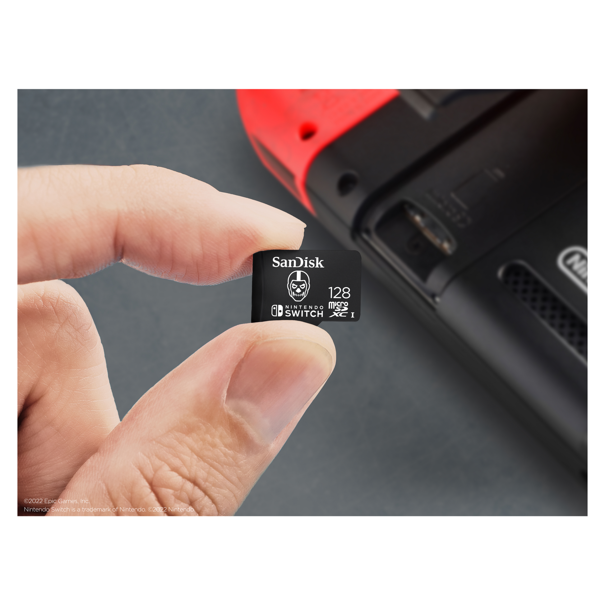 SanDisk microSD Memory Card for Nintendo Switch Fortnite Edition 100MB/s Class 10 U3 microSDXC-Data Storage-futuromic