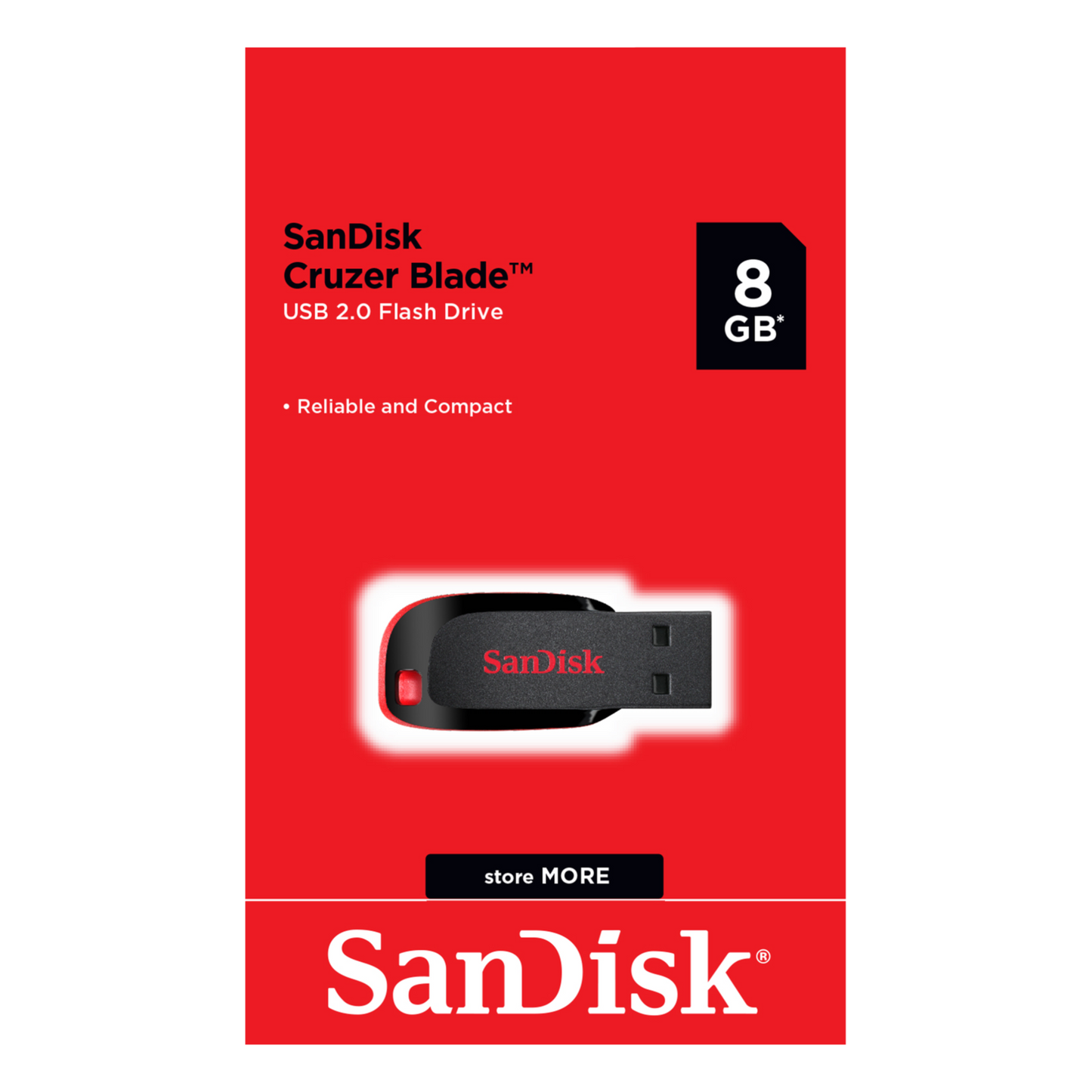 SanDisk Cruzer Blade CZ50 USB Flash Drive-Data Storage-futuromic