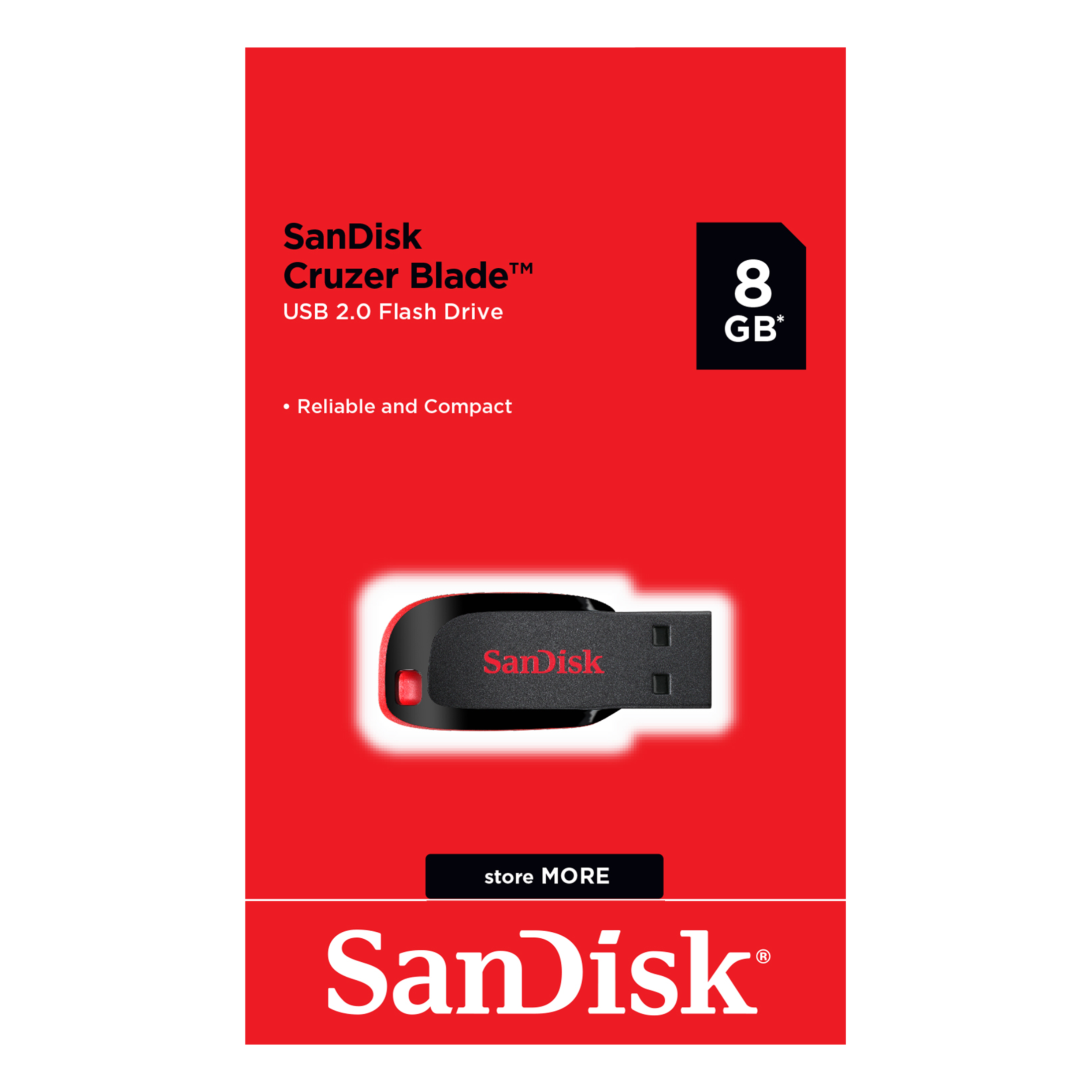 SanDisk Cruzer Blade CZ50 USB Flash Drive-Data Storage-futuromic