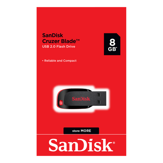 SanDisk Cruzer Blade CZ50 USB Flash Drive-Data Storage-futuromic