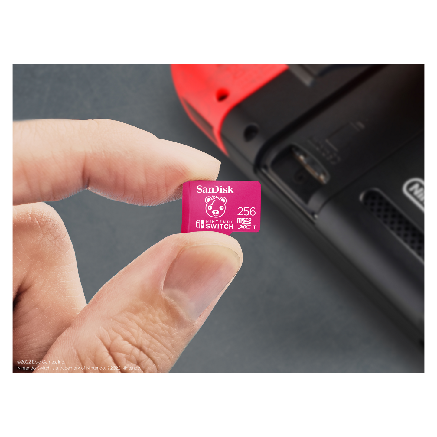 SanDisk microSD Memory Card for Nintendo Switch Fortnite Edition 100MB/s Class 10 U3 microSDXC-Data Storage-futuromic