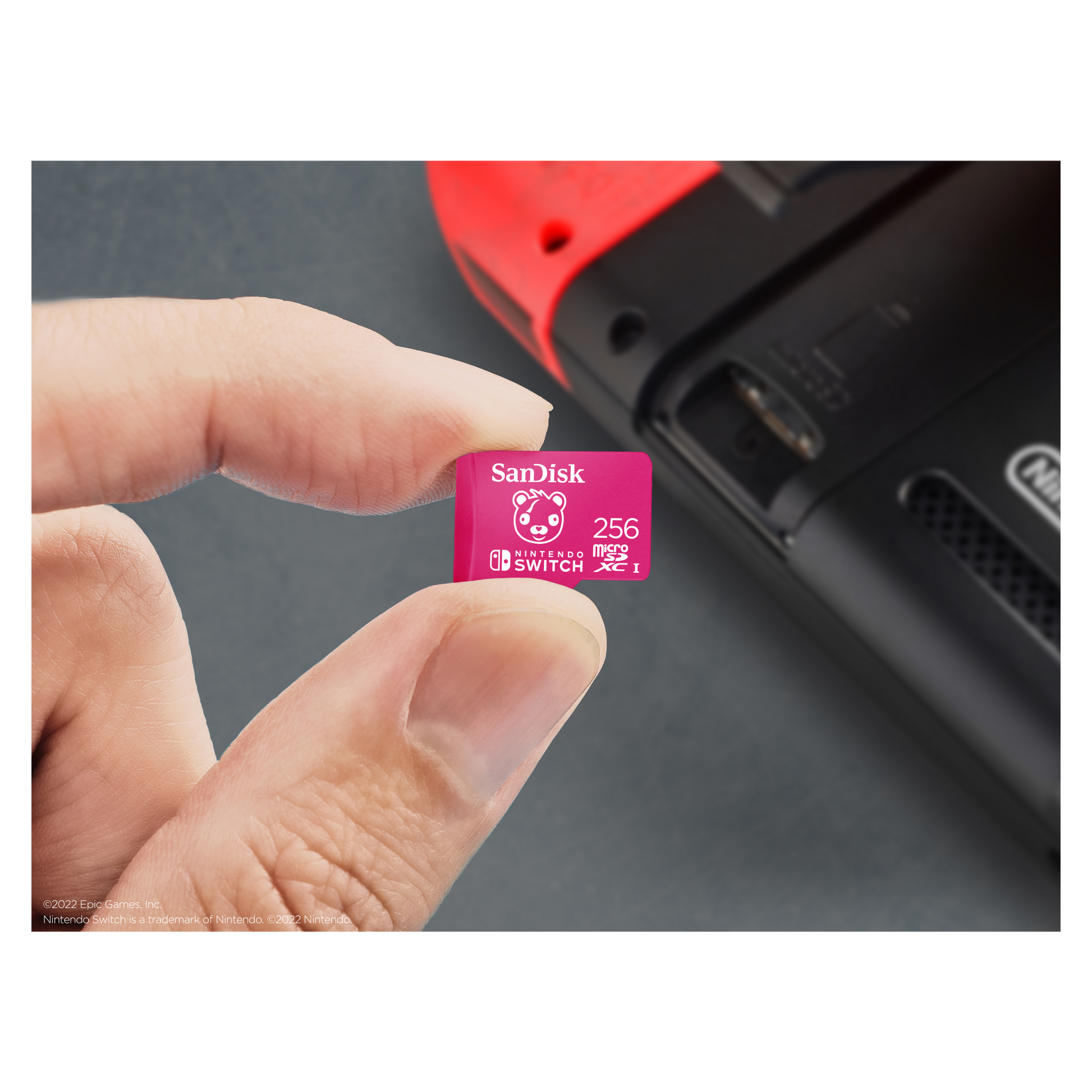 SanDisk microSD Memory Card for Nintendo Switch Fortnite Edition 100MB/s Class 10 U3 microSDXC-Data Storage-futuromic
