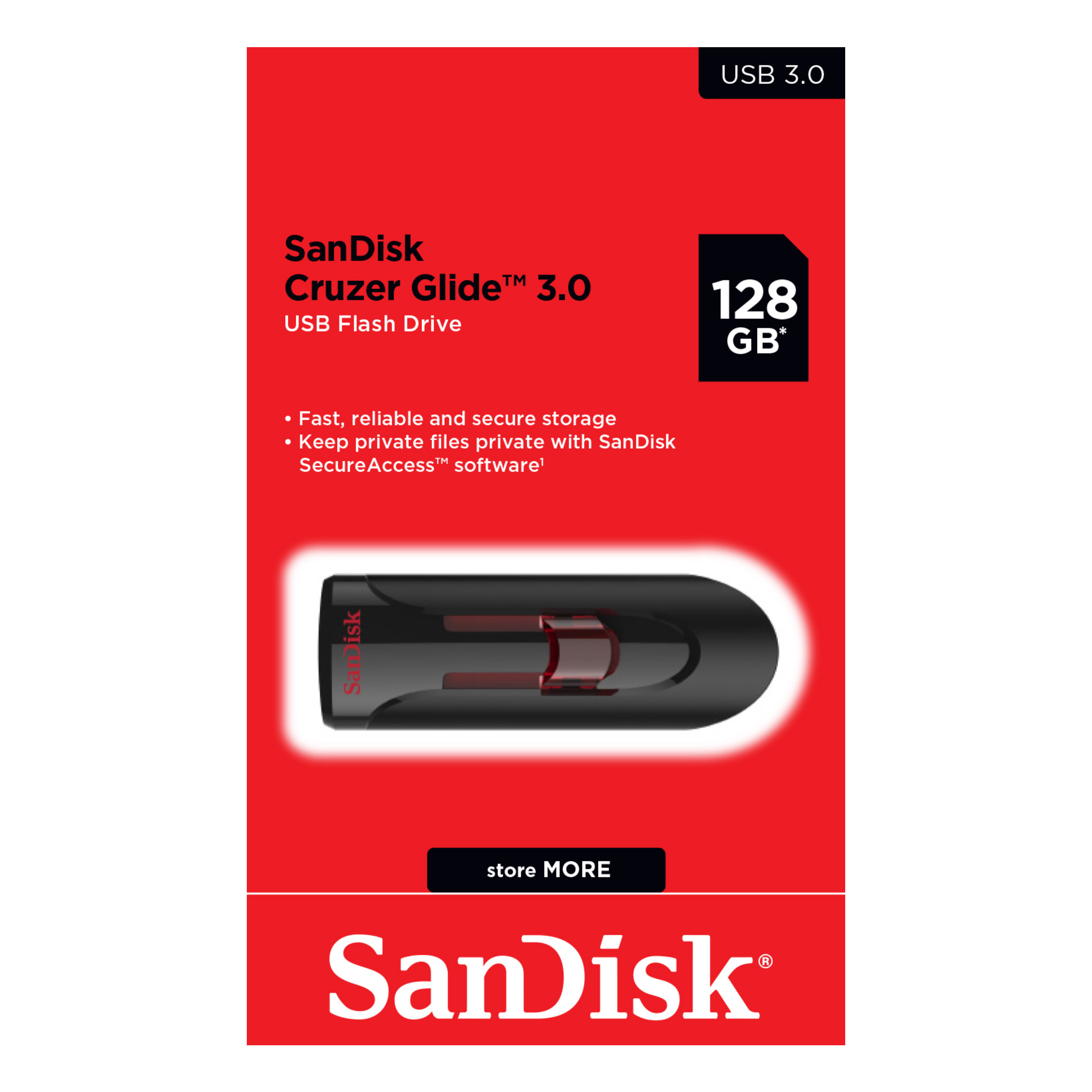 SanDisk Cruzer Glide CZ600 USB 3.0 Flash Drive-Data Storage-futuromic
