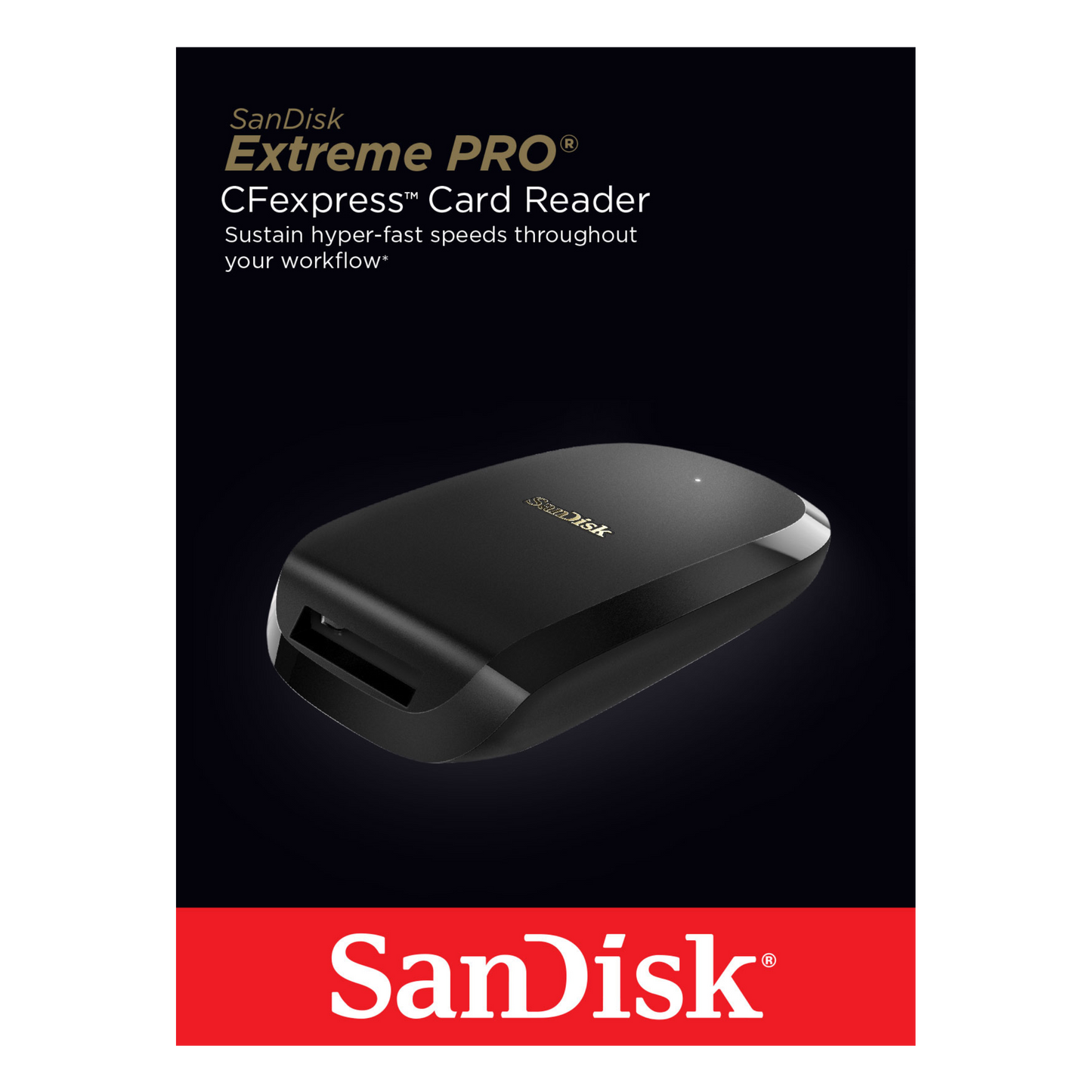 SanDisk Extreme Pro CFexpress USB 3.1 Card Reader for CFexpress card Type-B-Card Reader-futuromic