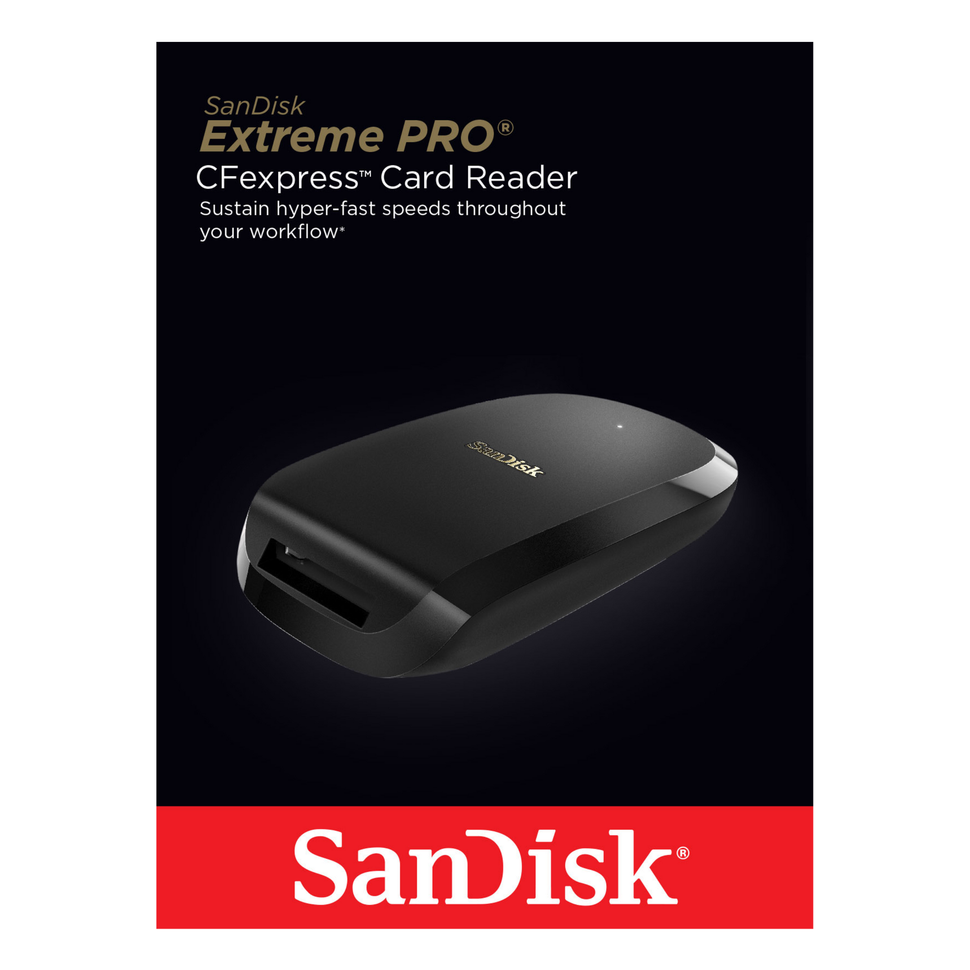 SanDisk Extreme Pro CFexpress USB 3.1 Card Reader for CFexpress card Type-B-Card Reader-futuromic