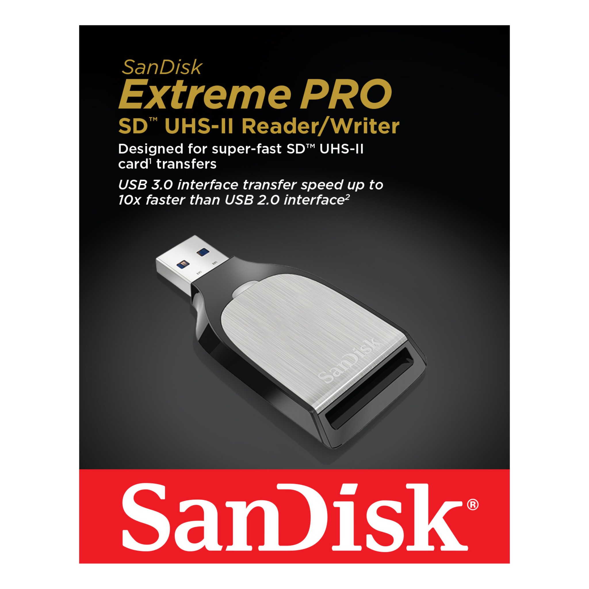 SanDisk Extreme PRO® SD™ UHS-II Card Reader/Writer-Card Reader-futuromic