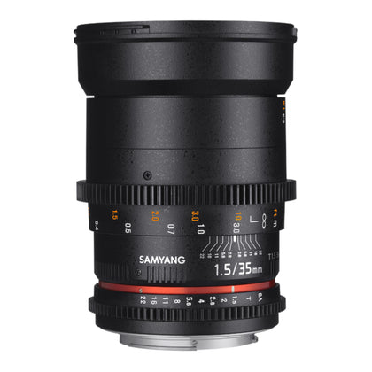 Samyang 35mm T1.5 VDSLR AS UMC II Cine Lens (Canon/Sony)-Camera Lenses-futuromic