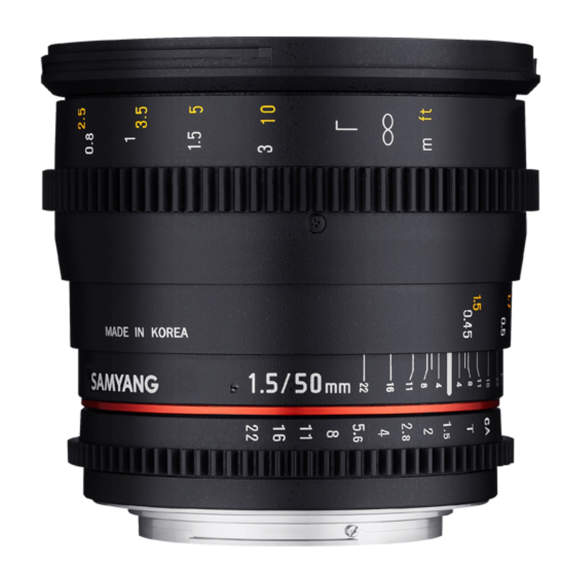 Samyang 50mm T1.5 VDSLR AS UMC Cine Lens (Canon/Sony)-Camera Lenses-futuromic