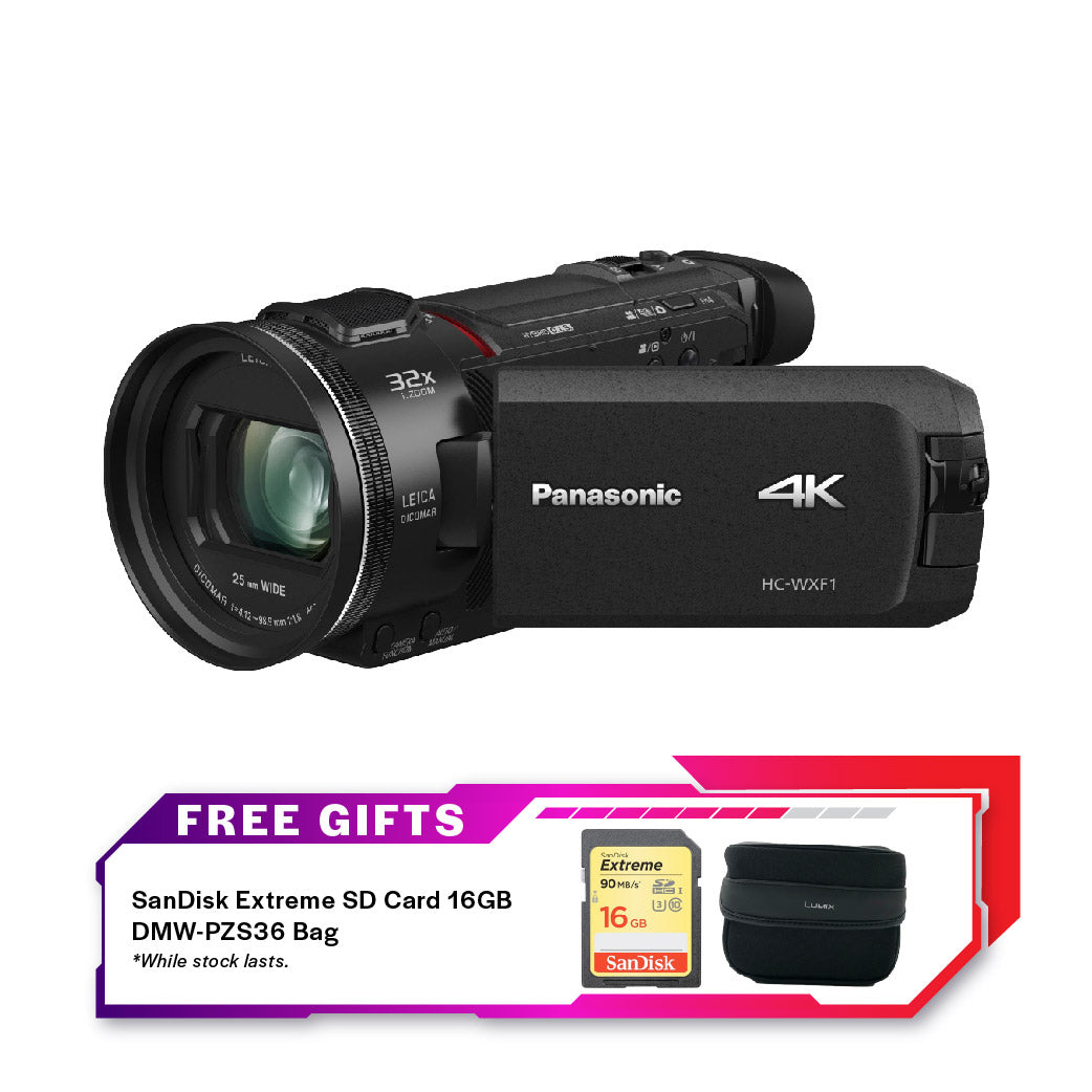 Panasonic HC-WXF1 4K Ultra HD Camcorder – Tick Tech Go Panasonic HC-WXF1 4K Ultra HD Camcorder – Tick Tech Go